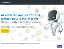 Tablet Screenshot of instana.com